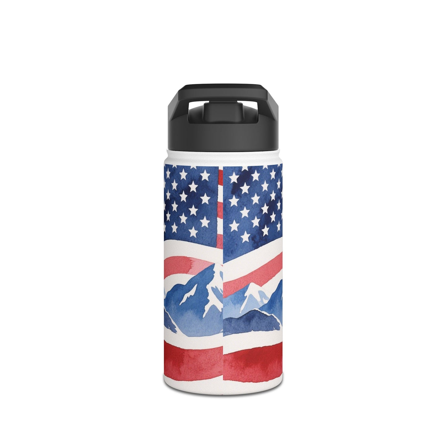 Stainless Steel Water Bottle, Standard Lid.