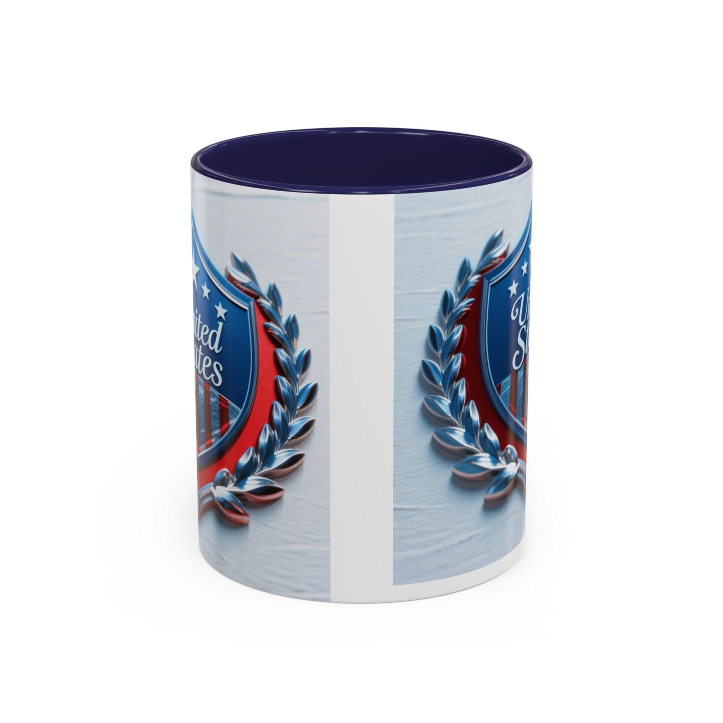 Coffee Mug Country Design Cup - 11, 15oz.