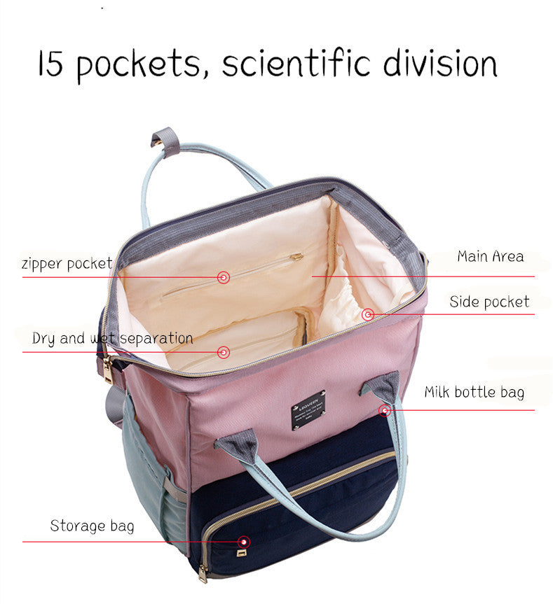 Mummy Maternity Bag – Stylish, Spacious & Practical Baby Travel Backpack.