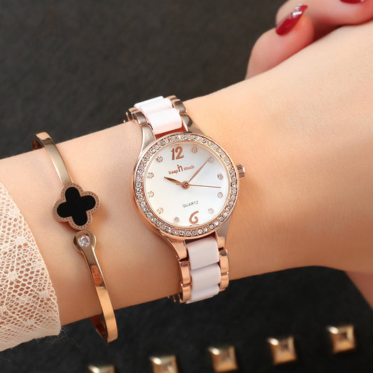Luxury Women’s Quartz Watch | Elegant Female Wristwatch for Everyday & Formal Wear cjdropshipping