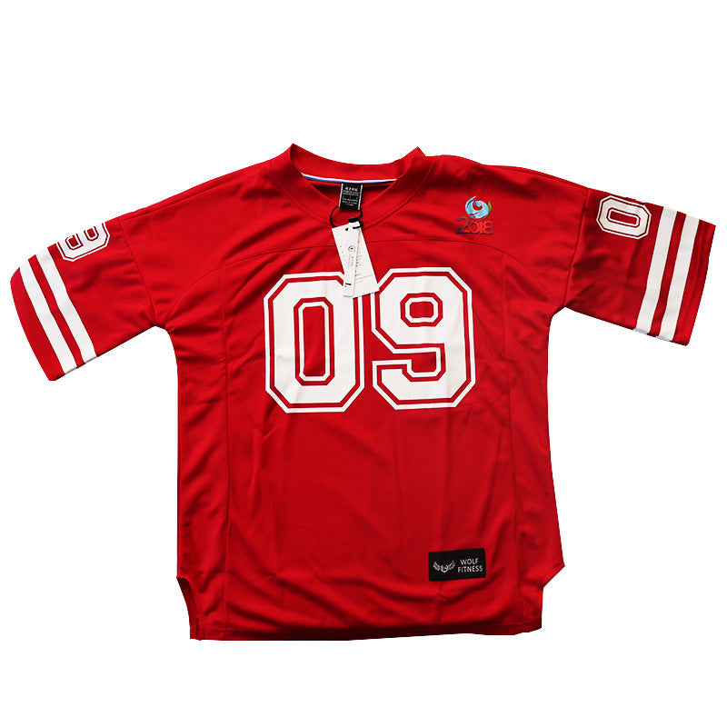 Oversized Mesh T-shirt for Men – Summer Basketball & Football Vibe in Comfortable Style.