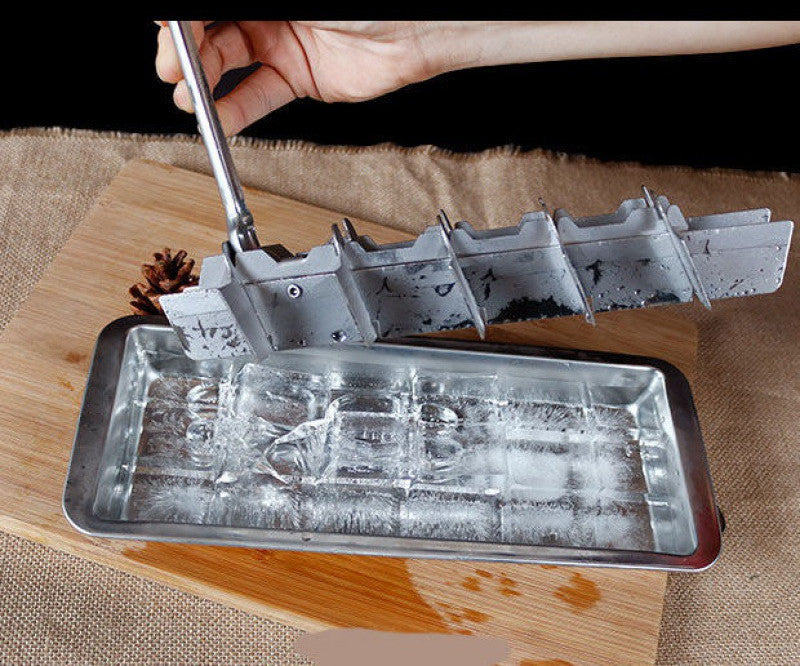 304 Stainless Steel Ice Cube Molds | Durable Reusable Ice Box for Home & Bar - Bright Starz Store