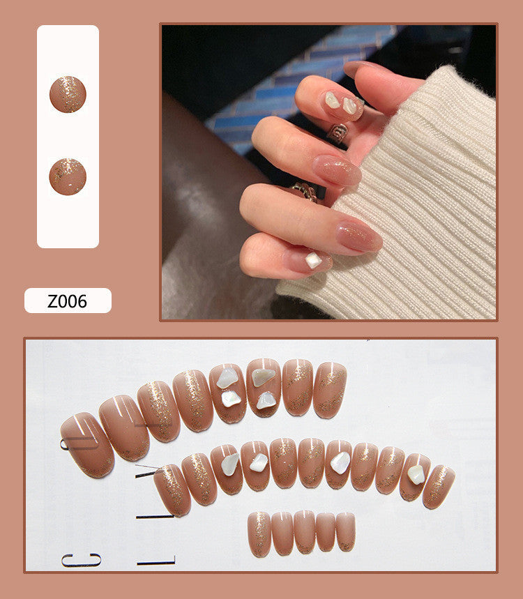 Nail Patches & Fake Nails | Finished Nail Stickers for Easy DIY Manicure - Bright Starz Store