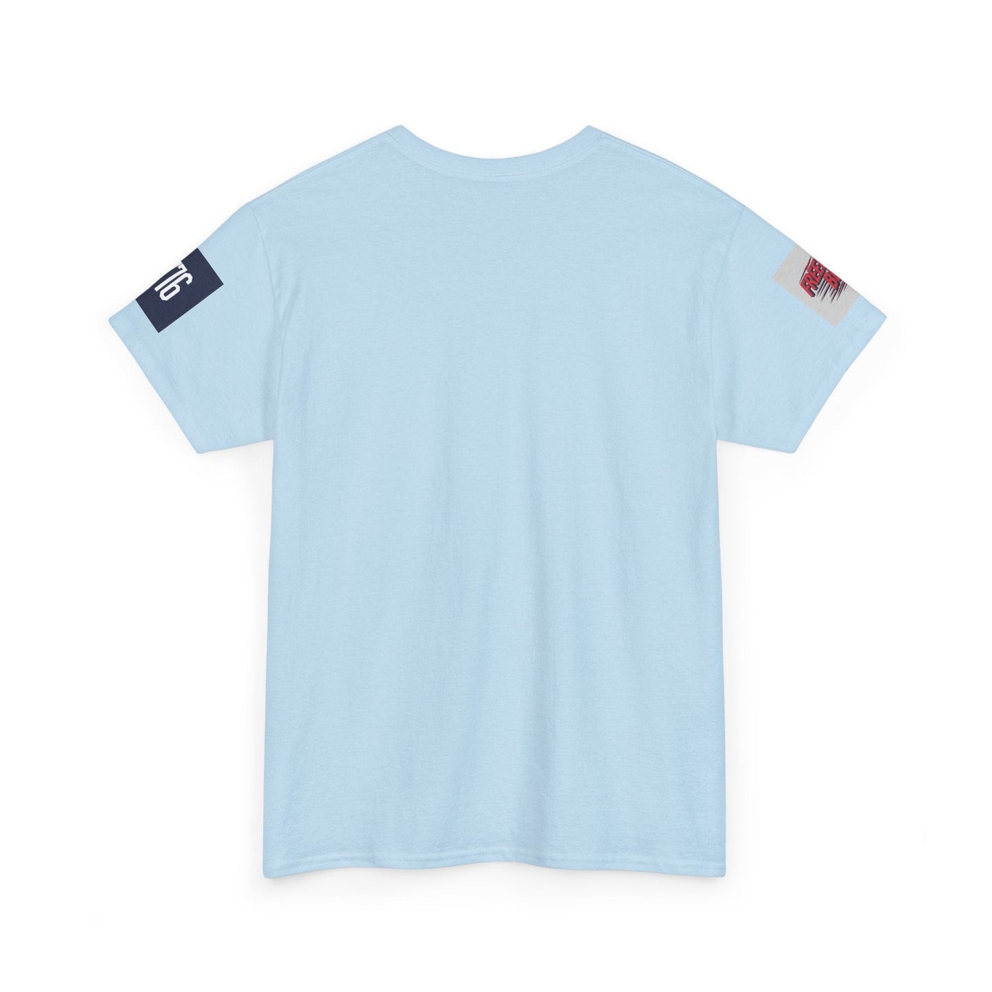 Patriotic Unisex Tee - Born Free Live Loud American Pride Shirt Printify