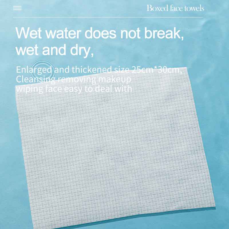 Towels For Sensitive Skin, Makeup Remover, Cleansing, Care, Travel XL, USDA Biobased Dermatologist Approved Face Towel, Disposable Clinically Tested Face Towelette Cosmetic.