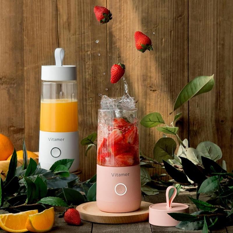 350ml Portable USB Blender | Electric Rechargeable Smoothie & Juice Mixer Bottle - Bright Starz Store