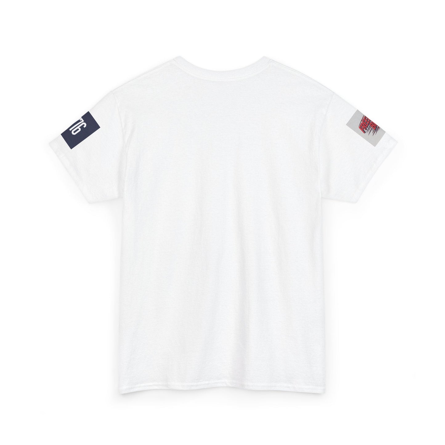 Patriotic Unisex Tee - Born Free Live Loud American Pride Shirt Printify