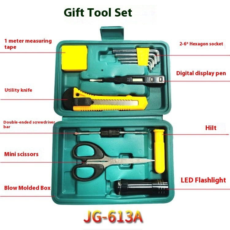 Household Repair Tool Kit | Complete Hardware Tools Set for Home DIY Repairs - Bright Starz Store