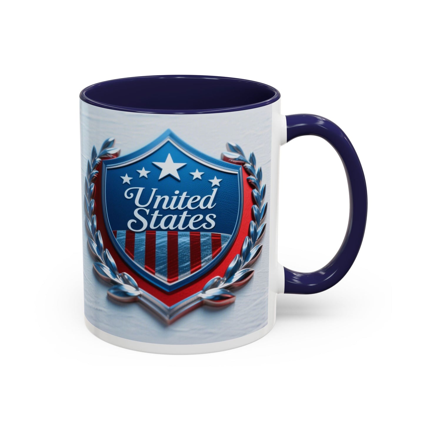 Coffee Mug Country Design Cup - 11, 15oz.