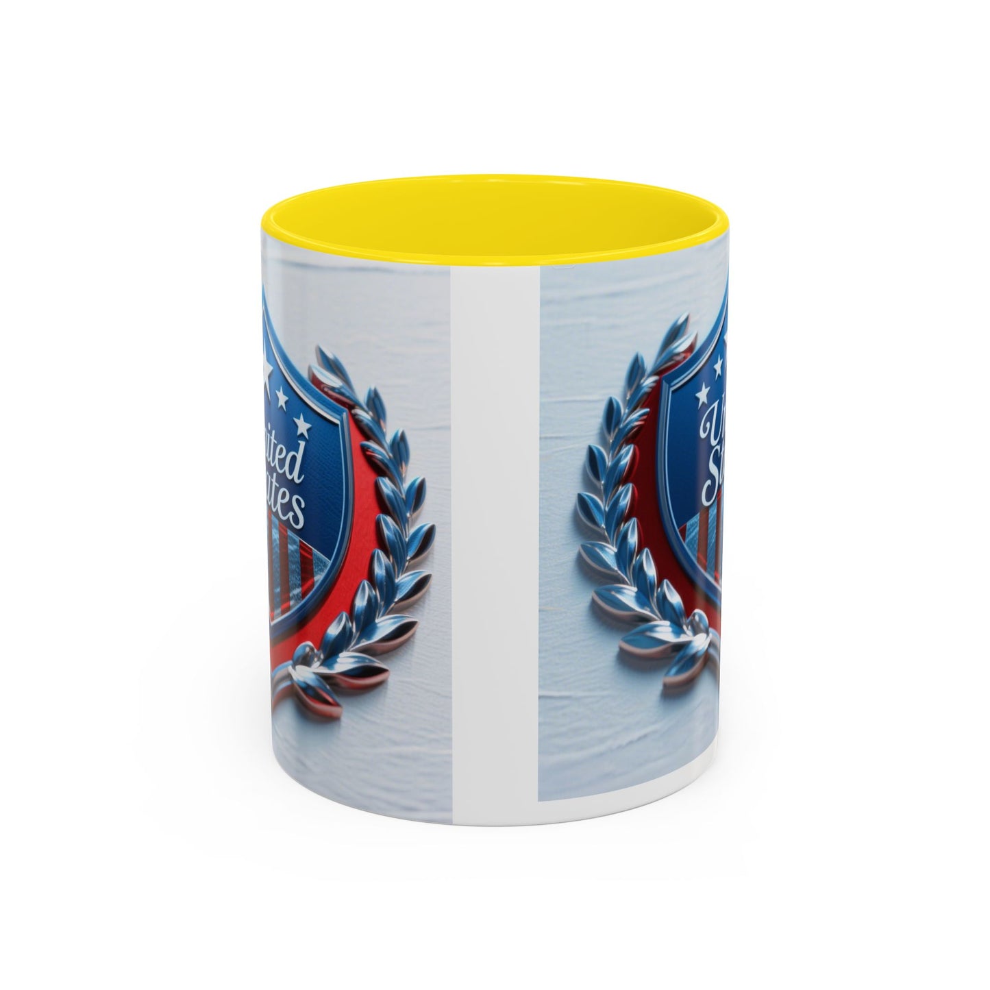Coffee Mug Country Design Cup - 11, 15oz.