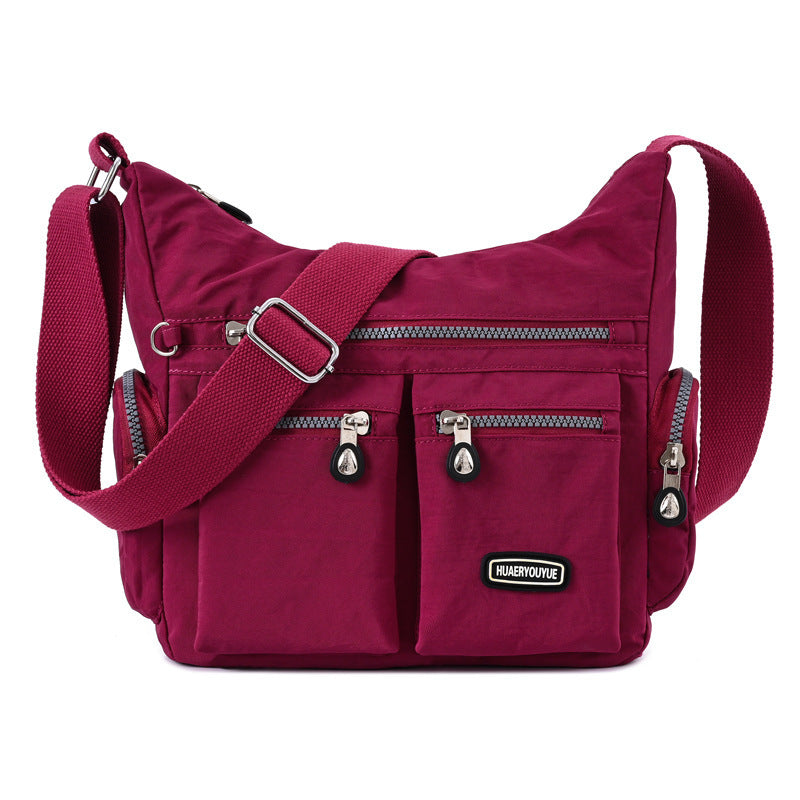 Women’s Waterproof Multi-Pocket Crossbody Bag – Stylish & Practical Shoulder Bag.