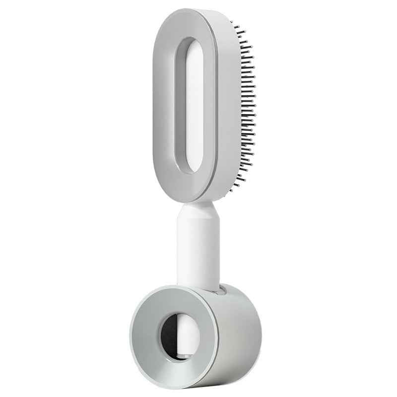 Self-Cleaning Anti-Static Hair Brush – One-Key Airbag Scalp Massager for Women