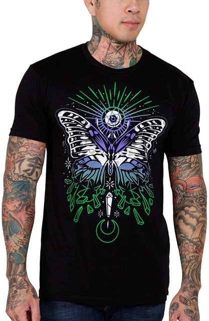 Men’s Cool Novelty Graphic T-Shirt – Casual Trendy Printed Tee.