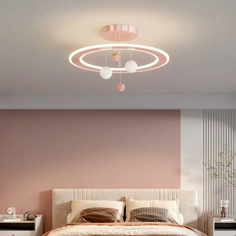 Children’s Room Creative Chandelier Lamp | Cozy & Romantic Kids Bedroom Lighting.