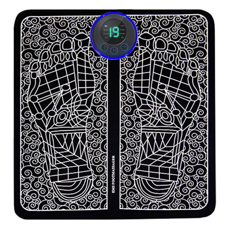 Electric Foot Massager Pad – Muscle Relaxation & Fitness Recovery Trainer for Home & Sport™ Stone's Store