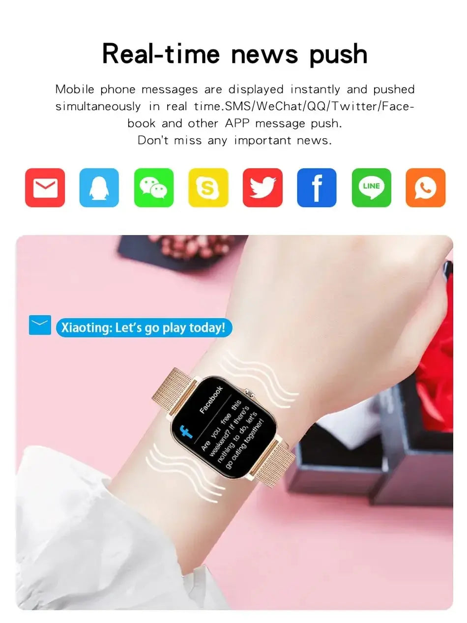 2025 Bluetooth Call Smartwatch | Fitness Tracker, Waterproof Sport Watch for Men & Women Dropshipman