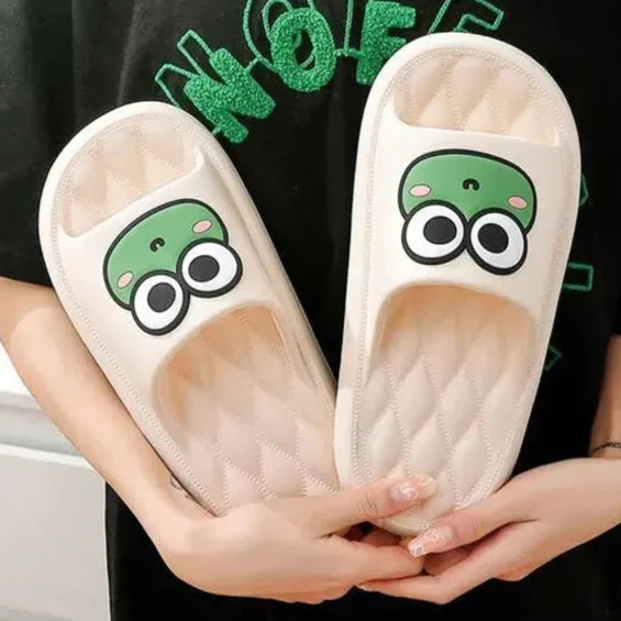 Cartoon Frog Slides Stone's Store