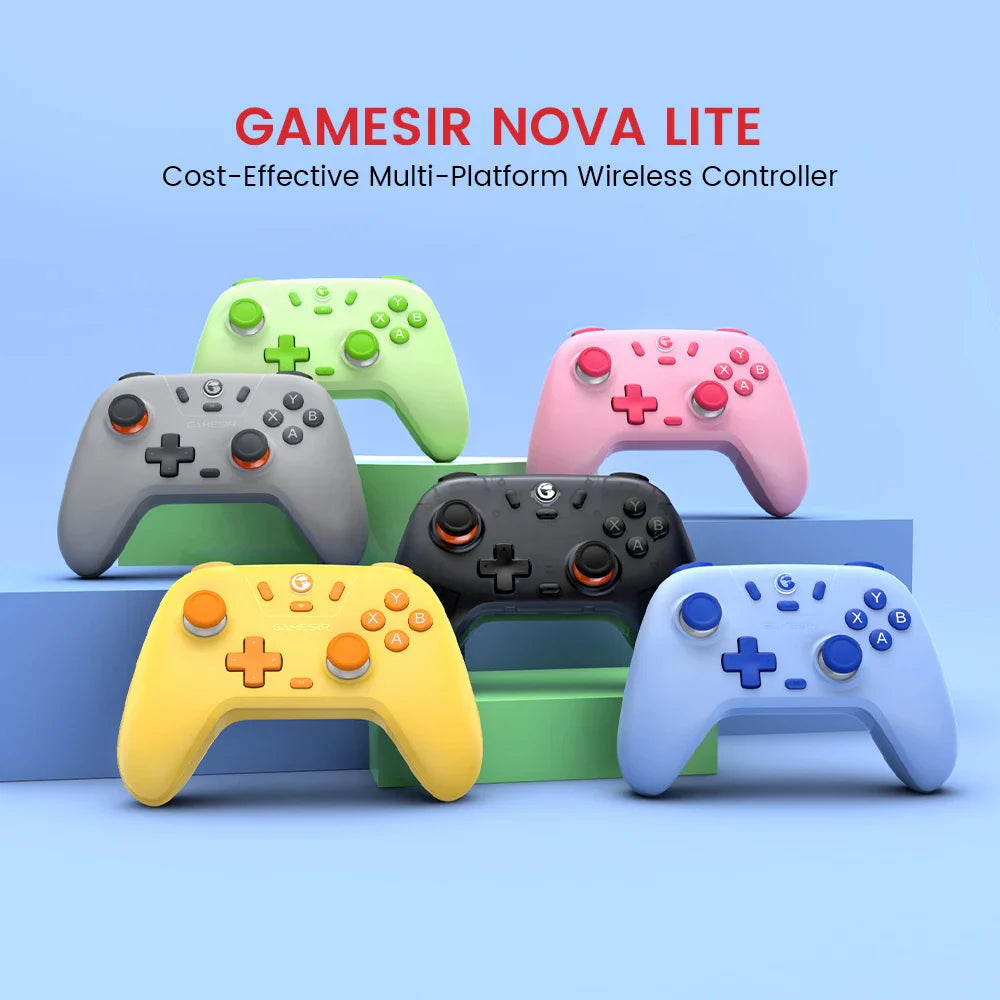 GameSir T4 Nova Lite Wireless Switch Controller – Gamepad for Nintendo Switch, PC, Steam, iPhone & Android GameSir Global Store