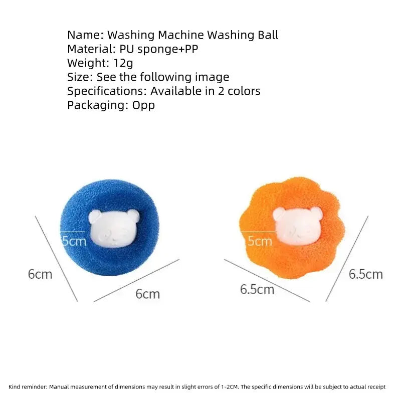 Pet Hair Remover Balls | Reusable Lint & Fur Catcher for Laundry - Bright Starz Store