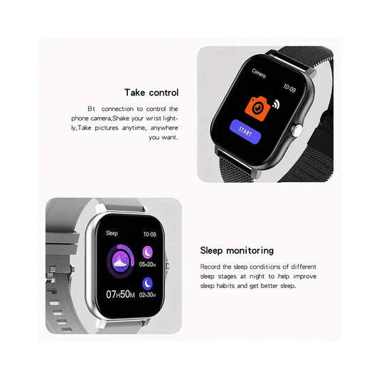 Android Smart Watch – Fitness Tracker, Notifications & Health Monitor KESHUYOU Smart Watch Store