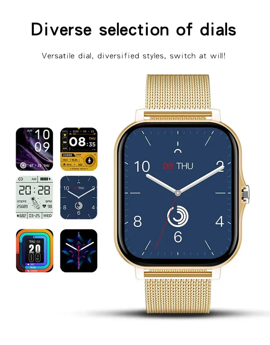 2025 Bluetooth Call Smartwatch | Fitness Tracker, Waterproof Sport Watch for Men & Women Dropshipman