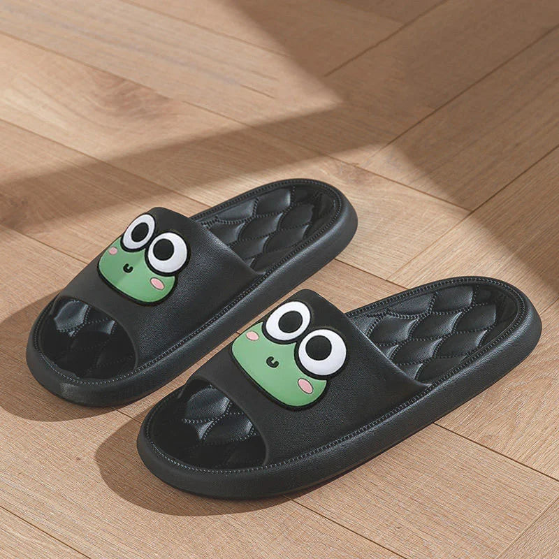 Cartoon Frog Slides Stone's Store