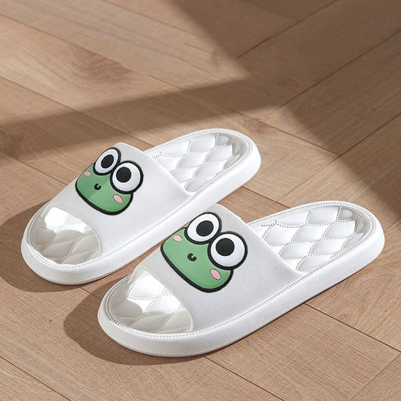 Cartoon Frog Slides Stone's Store