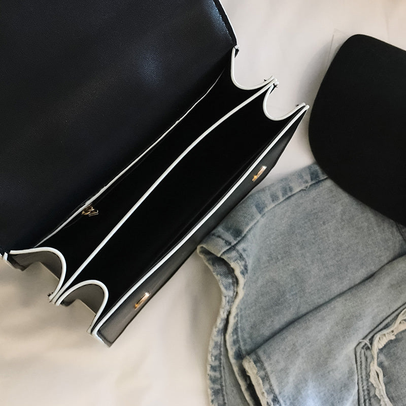 Fashion Designer Diamond Lock Handbag – Elegant PU Leather Shoulder Bag for Women.