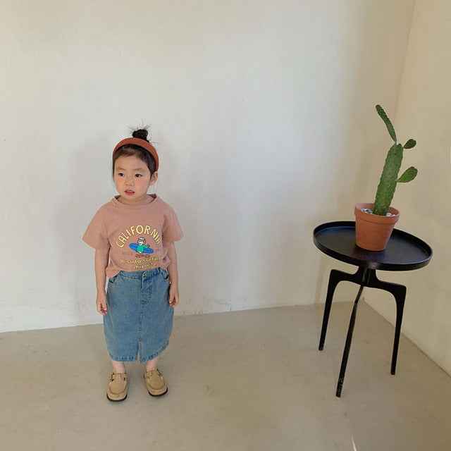 Summer Kids Cartoon T-Shirts – Boys & Girls O-Neck Short Sleeve Tees for Casual Wear.