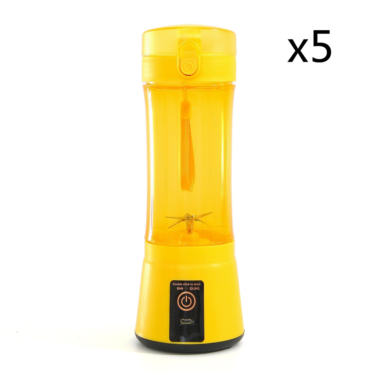 Portable Electric Fruit Juicer – USB Rechargeable Mini Smoothie Blender for Summer Drinks cjdropshipping