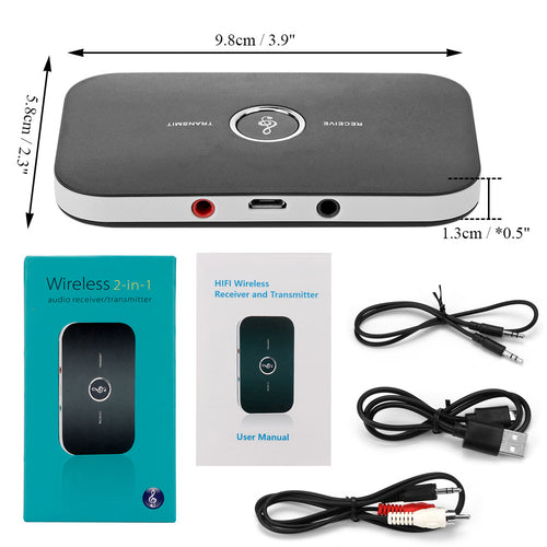2-in-1 Bluetooth 4.1 Audio Transmitter & Receiver Adapter Bright Starz Store