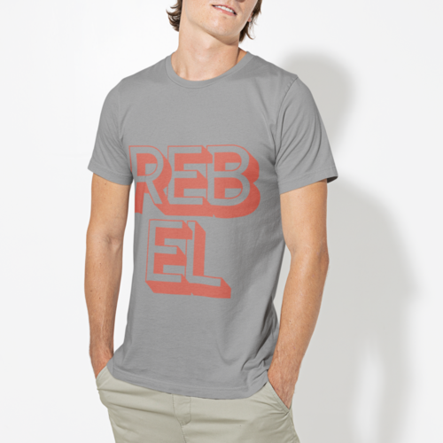 Men’s Rebel Logo T-Shirt – Casual & Stylish Graphic Tee Bright Starz Store