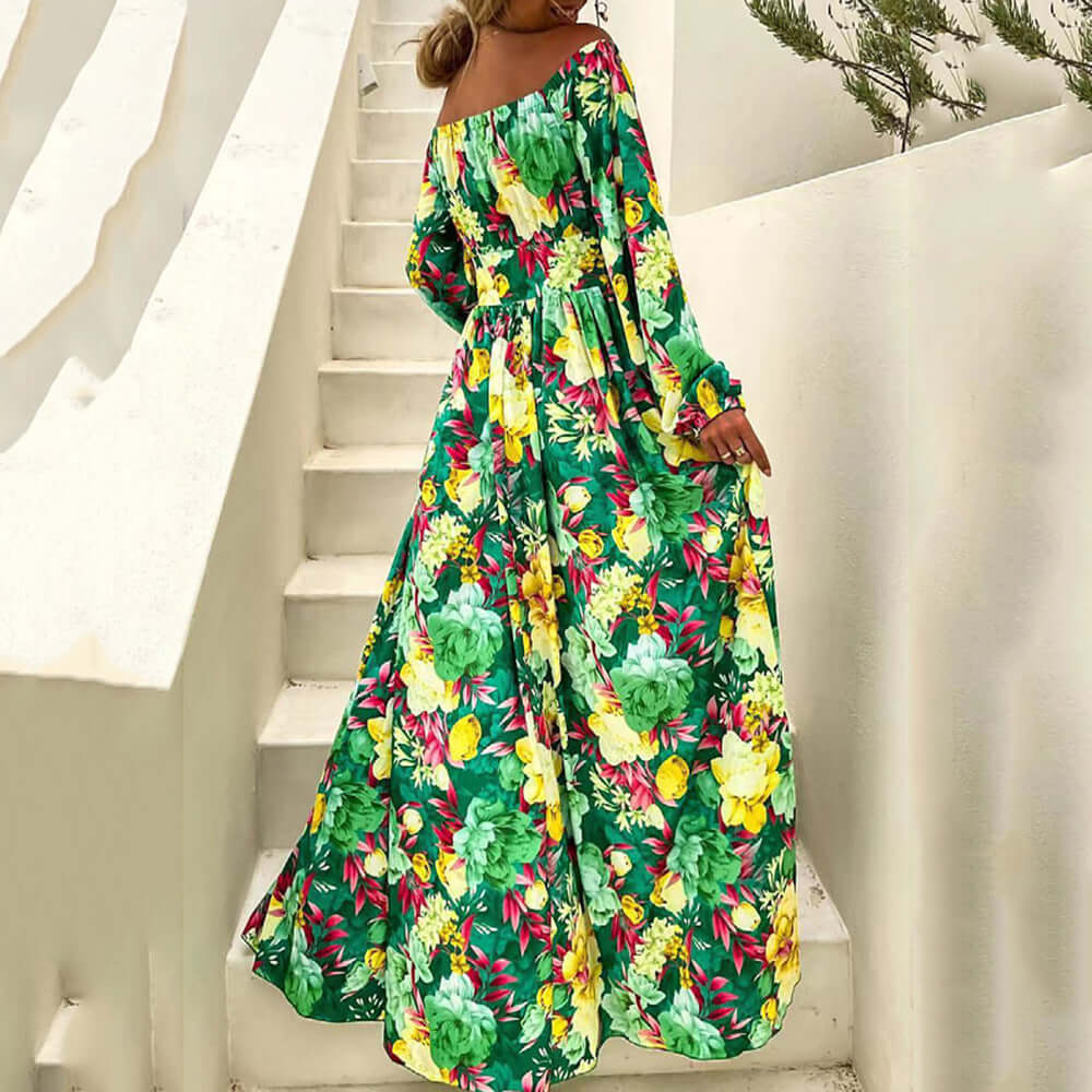 Amazon Boho Print Dress – Flowy, Vibrant & Effortlessly Feminine.
