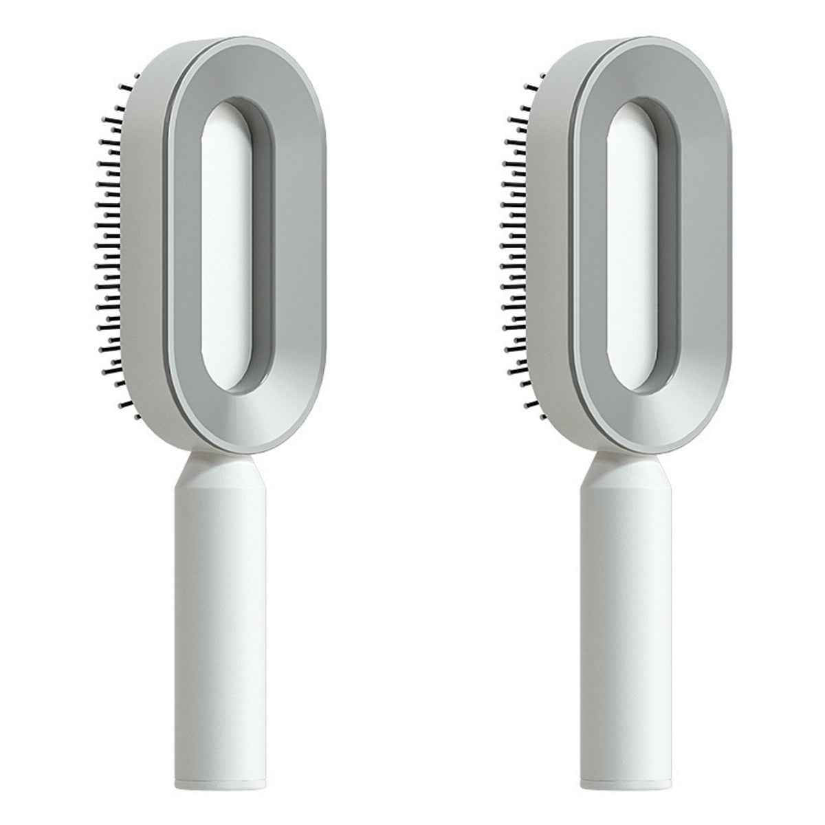 Self-Cleaning Anti-Static Hair Brush – One-Key Airbag Scalp Massager for Women