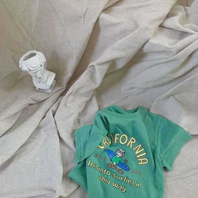 Summer Kids Cartoon T-Shirts – Boys & Girls O-Neck Short Sleeve Tees for Casual Wear.