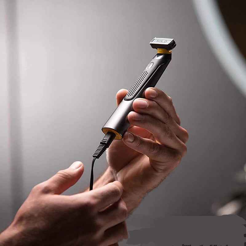 Wireless Rechargeable Precision Shaver Straight Shaver For Men Shaving Machine With Blades Shave Cassettes For Beard Shavette.