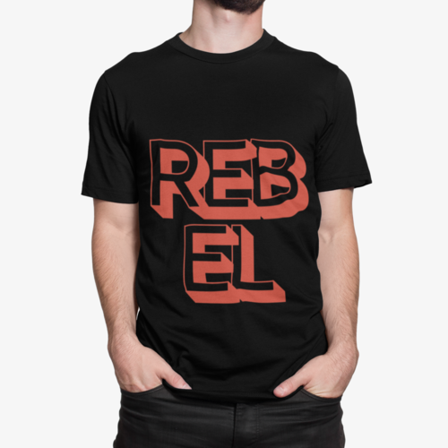 Men’s Rebel Logo T-Shirt – Casual & Stylish Graphic Tee Bright Starz Store