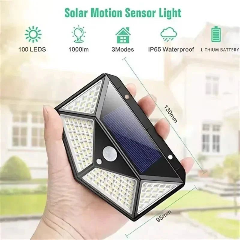 Solar Lamp Outdoor – Waterproof LED Garden & Pathway Lighting E-SMARTFR Lighting Supply Store