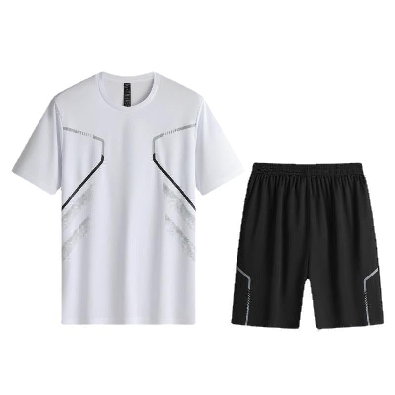 Men’s Summer Quick-Drying Sports Outfit Set.