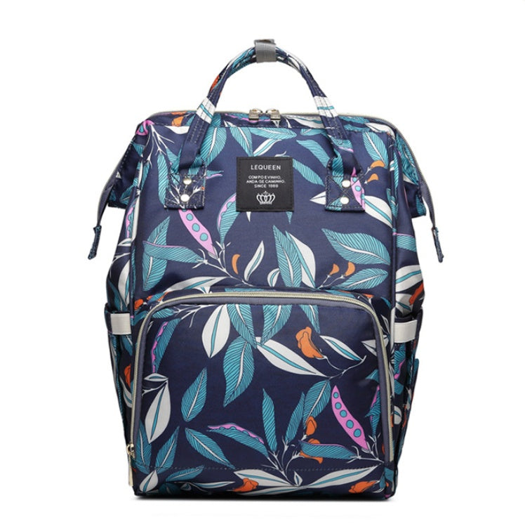 Fashion Mummy Maternity Nappy Bag – Stylish Large-Capacity Diaper Backpack for Moms.