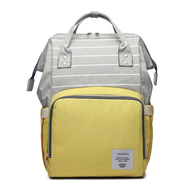 Fashion Mummy Maternity Nappy Bag – Stylish Large-Capacity Diaper Backpack for Moms cjdropshipping