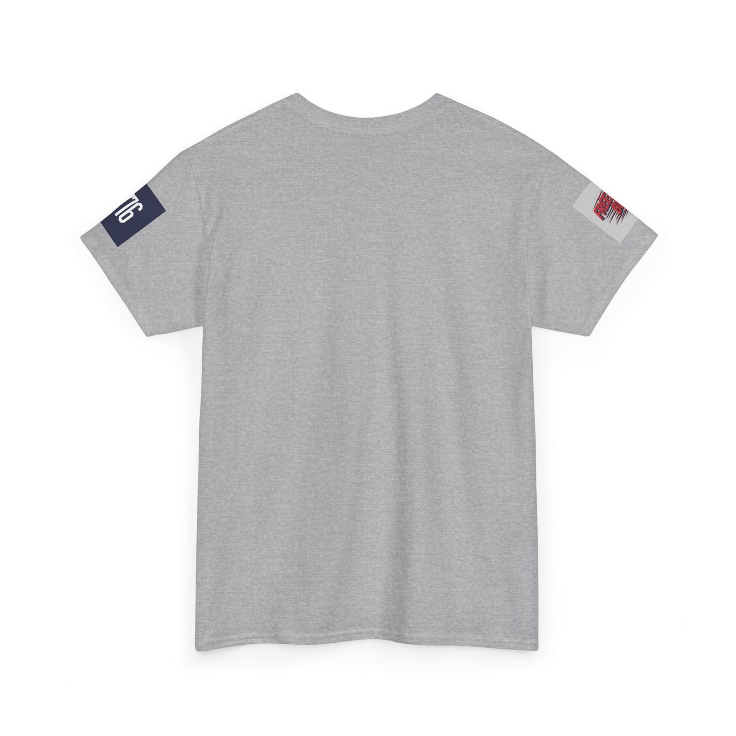 Patriotic Unisex Tee - Born Free Live Loud American Pride Shirt Printify