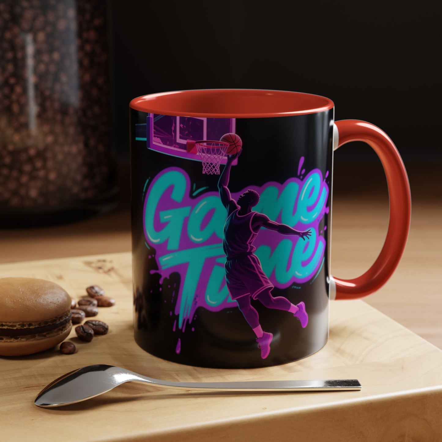 Coffee Mug for basketball lovers Printify
