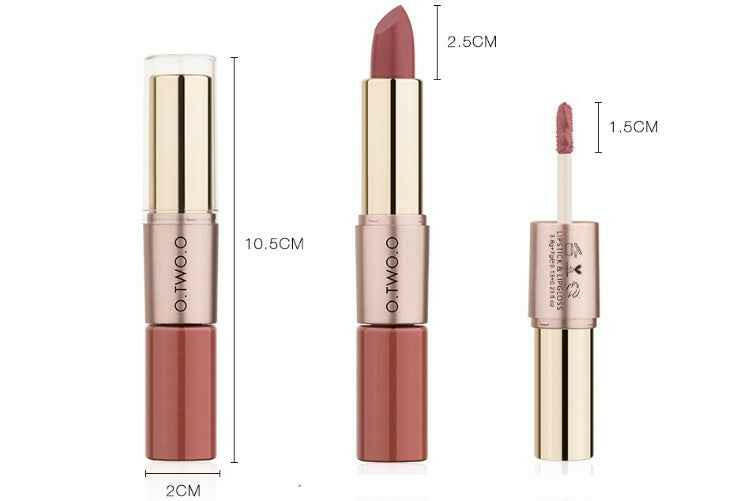 Lip gloss.