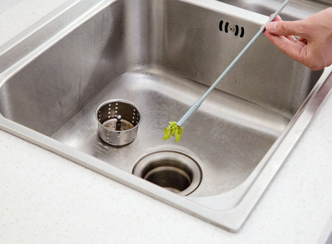 60CM Sewer Dredger Spring | Household Pipe Dredging & Hair Clog Remover for Kitchen Sink cjdropshipping
