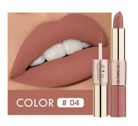 Lip gloss.