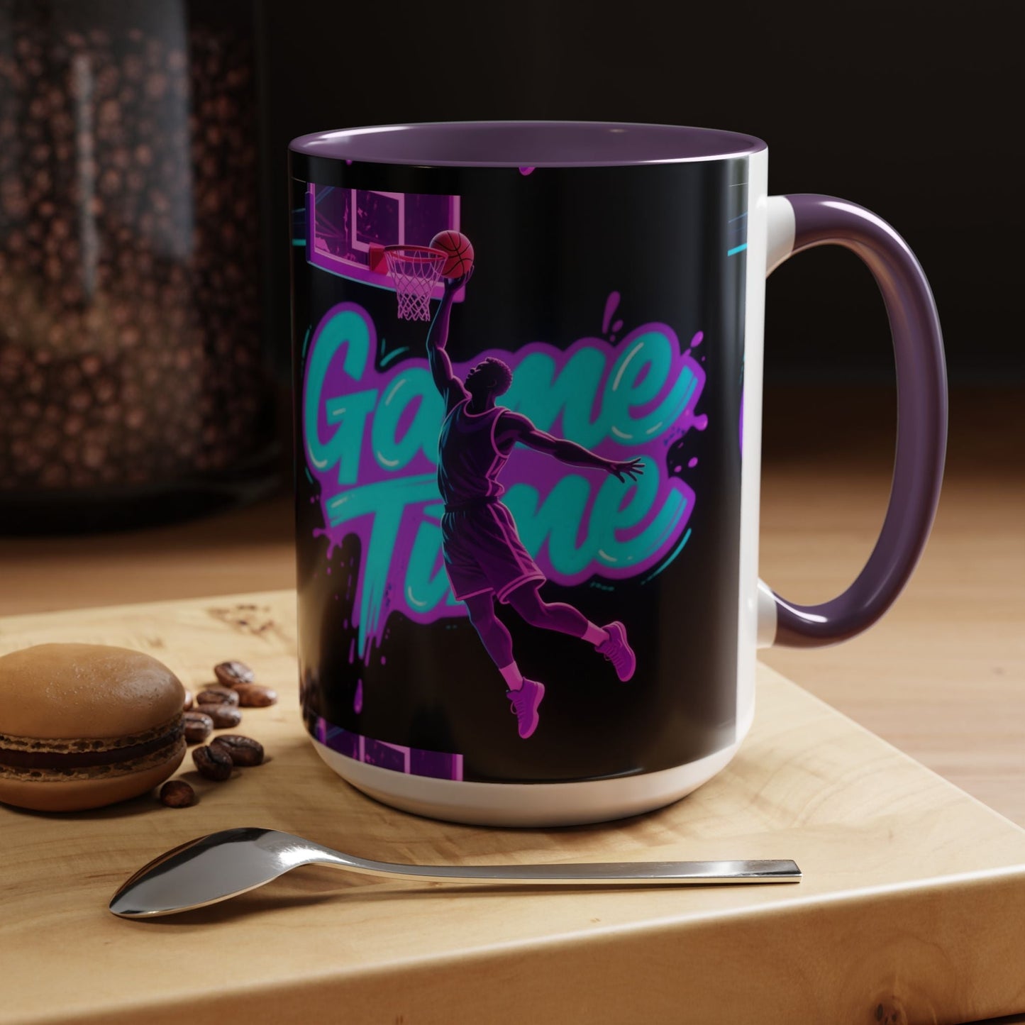 Coffee Mug for basketball lovers Printify