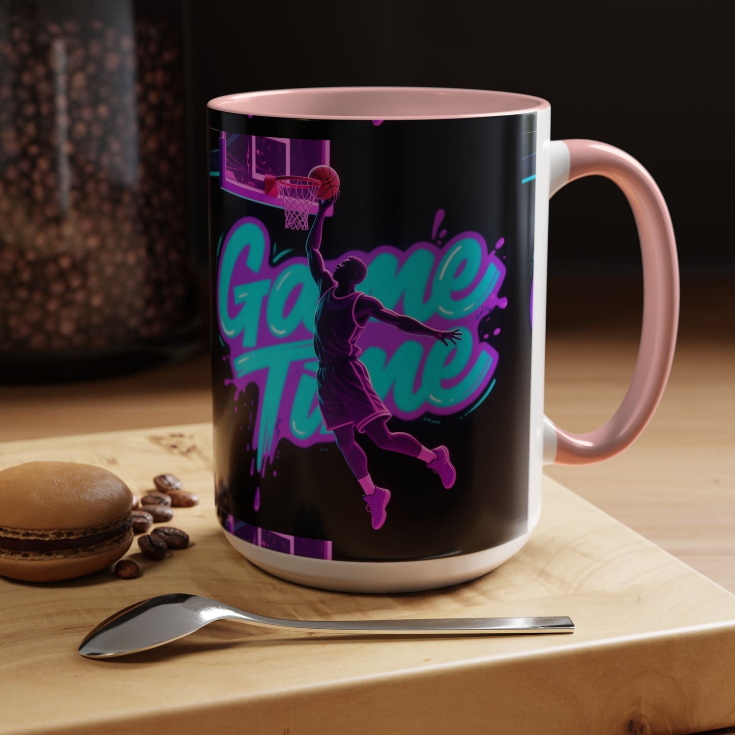 Coffee Mug for basketball lovers Printify