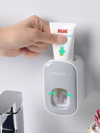Automatic Toothpaste Dispenser | Wall Mounted Bathroom Accessories Holder Set - Bright Starz Store