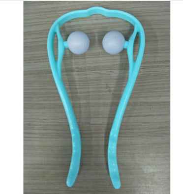 Multifunctional Six-Wheel Manual Neck Massager Roller – Pain Relief & Relaxation Tool.